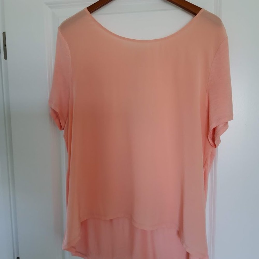 Tommy Bahama Silk Mixed Top NWT XL